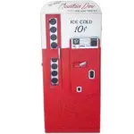 AJ106 Coca-Cola Storage Vending Machine Model Display 
